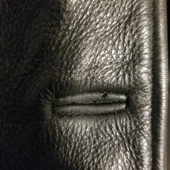 Danier 90s Vintage Leather Jacket  Ladies Size L - Picture 15 of 16